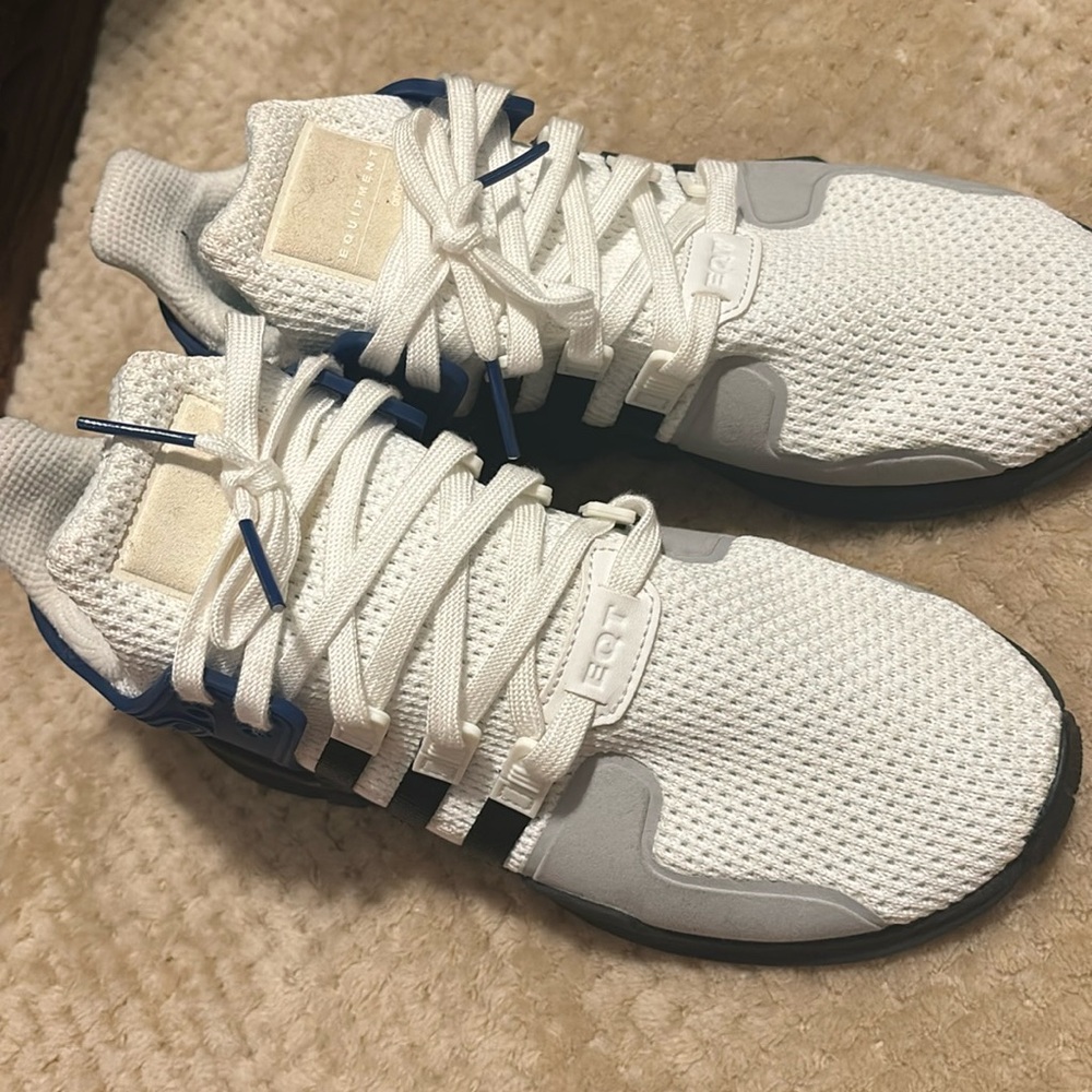 Equipment white blue black adidas